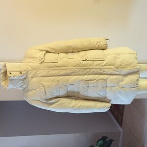DKNY Cream Down Coat